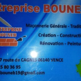 Entreprise  maçonnerie  BOUNEB