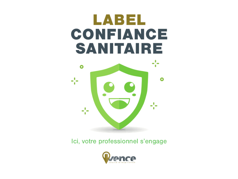 La Ville de Vence instaure un Label de Confiance Sanitaire