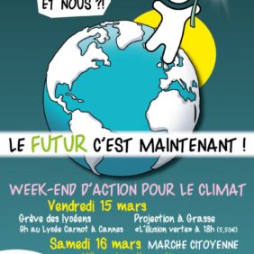 Création de l’affiche des actions pour le Climat 