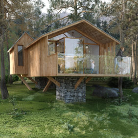 Cabane en forêt - Le Boréon