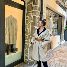 Manteau Hotel Particulier beige