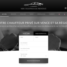 Notre site de réservation