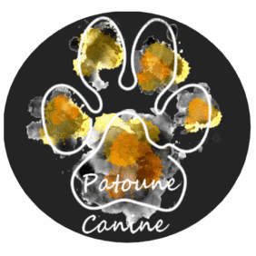 Logo Patoune Canine Logo Patoune Canine